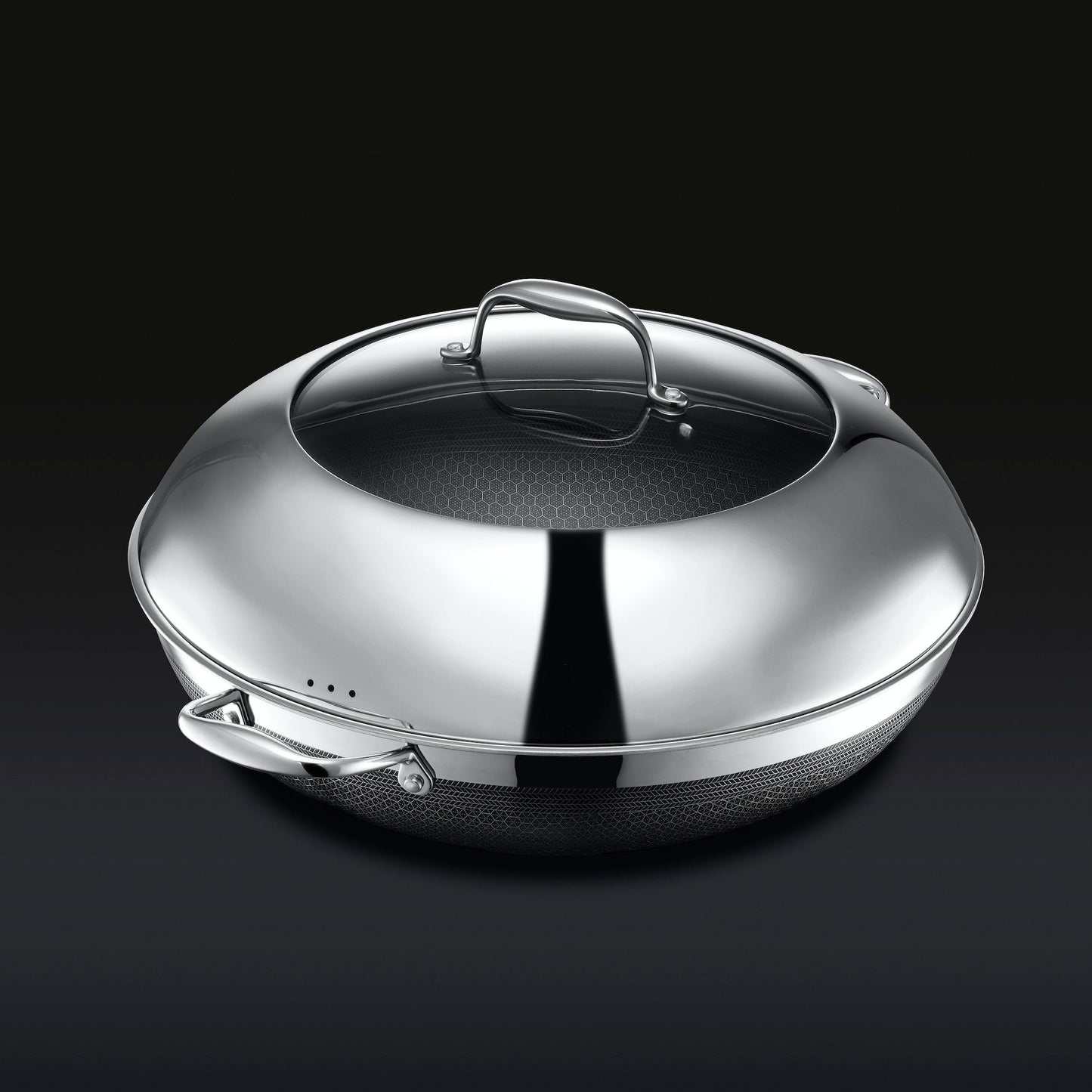 Hybrid Wok with Lid, 14"